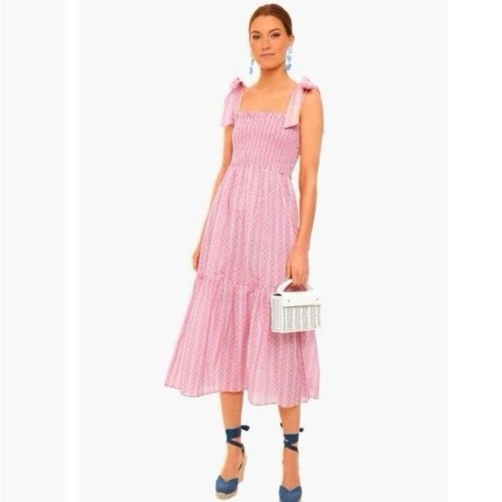 Tuckernuck X Cameron Eubanks Wimberly Love Letters Chalmers Dress Pink Sz XXXL